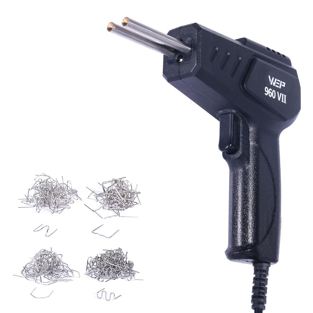 

WEP 960 VII Plastic Welder 70W Hot Nail Gun Soldering Iron Staples Bumper Repair Car Tools Kit HOT Stapler 220V