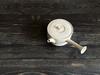 Nankai Tsusho Rokusan Tokoname Flat Teapot, White, Size: Approx. W15.5 X D20.5 X H7.5 Cm, Product Code: 0747-007