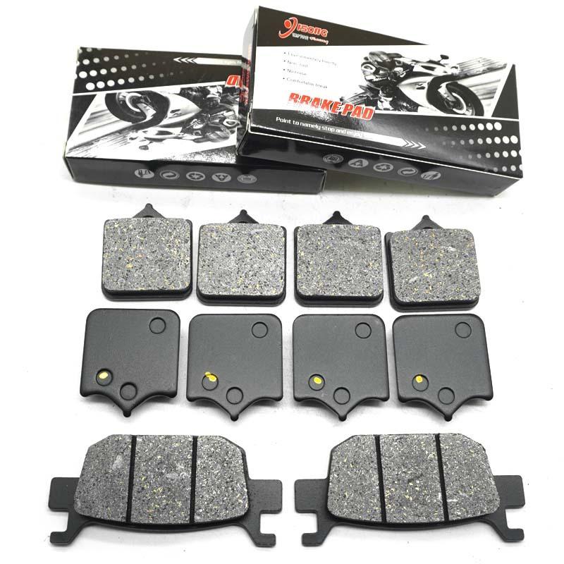 For BENELLI Leoncino 500 2017 2018   TRK 502 2017 TRK 502 X   2024 Motorcycle Front Rear Brake Pads Kits Set