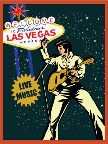 

Las Vegas Vintage Retro Metal SignAluminum 20x30cm（7.8x11.8inch）