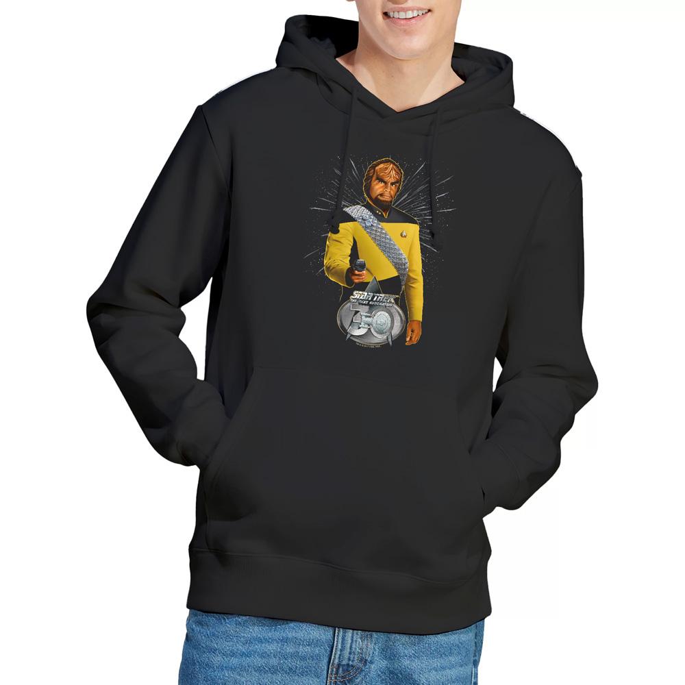 Star Trek Mens 30 Worf Hoodie