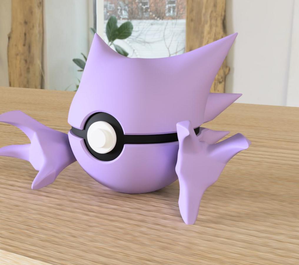 Poké Ball Pokemon Form Sphere Figures Model Statue Desktop Ornament 3d Printed Model Trendy Toy Surprise Gift Collectible