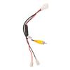 4 Pin Reverse Camera Video Wire Cable Plug Adapter Fit for Toyota Mazda