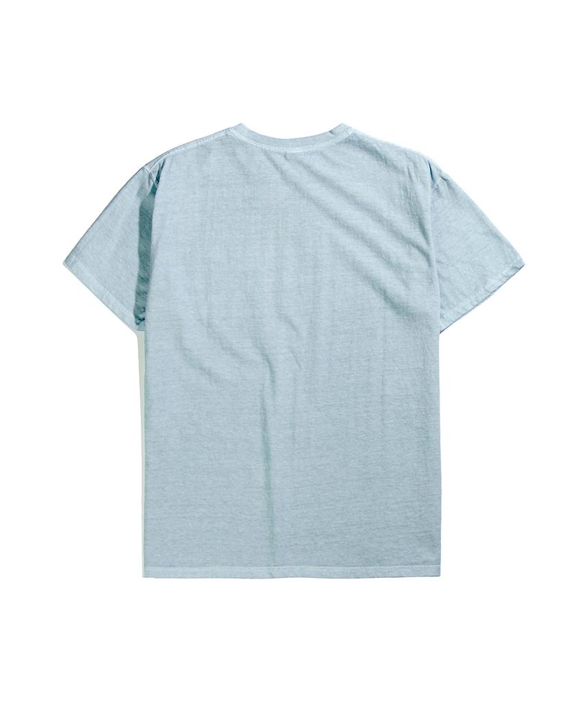 Guson Pigment-Dyed Short Sleeve T-Shirt - Soda