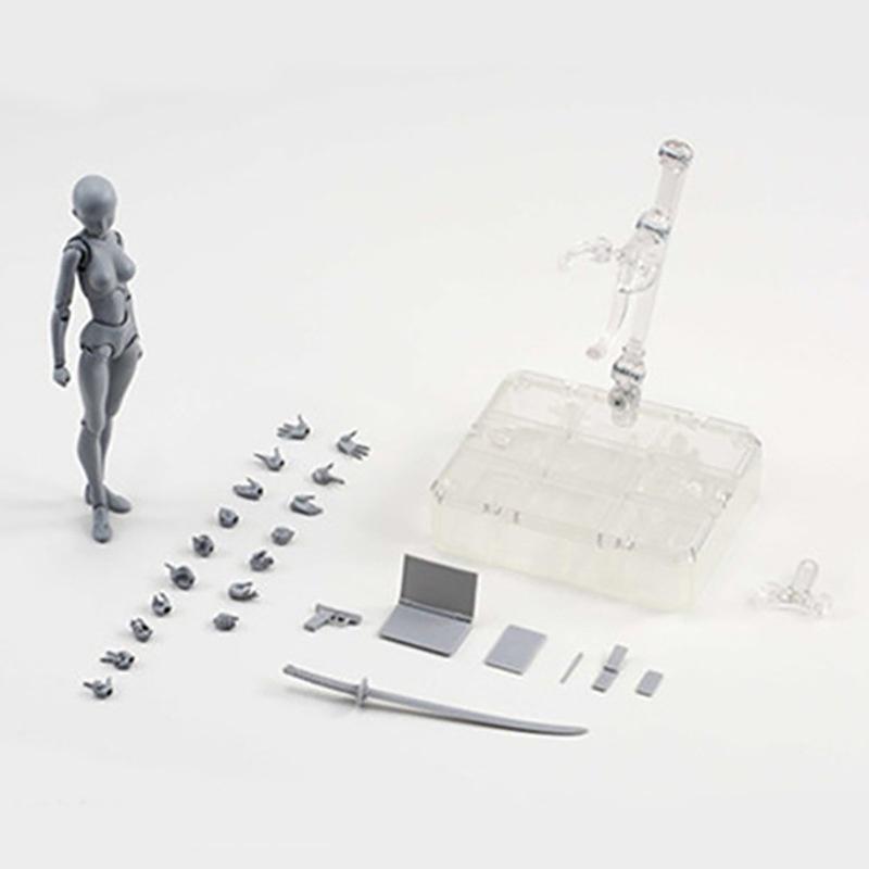 15cm Höhe Kunststoff/plastisch DIY Kombinationsfigurenmodell-Set für Heimdekoration