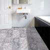 10pcs/set Marble Texture Frosted Tiles Floor Wall Stickers Kitchen Bathroom Ground Wallpaper Non-slip Peel Stick Wall Decals