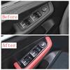 Car Inner Door Window Glass Lift Panel Button Switch Frame Cover Trim Accessories For Geely Coolray SX11 / BelGee X50
