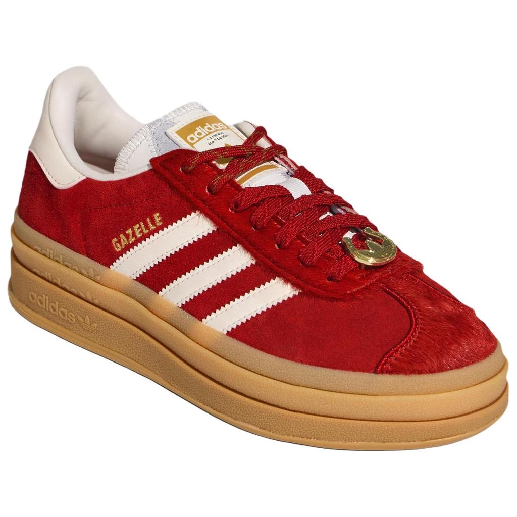 adidas Originals Gazelle CNY Rok Koňa Limitovaná Edícia Klasické Športové Tréningové Topánky Dámska Teniska Červená KJ4293