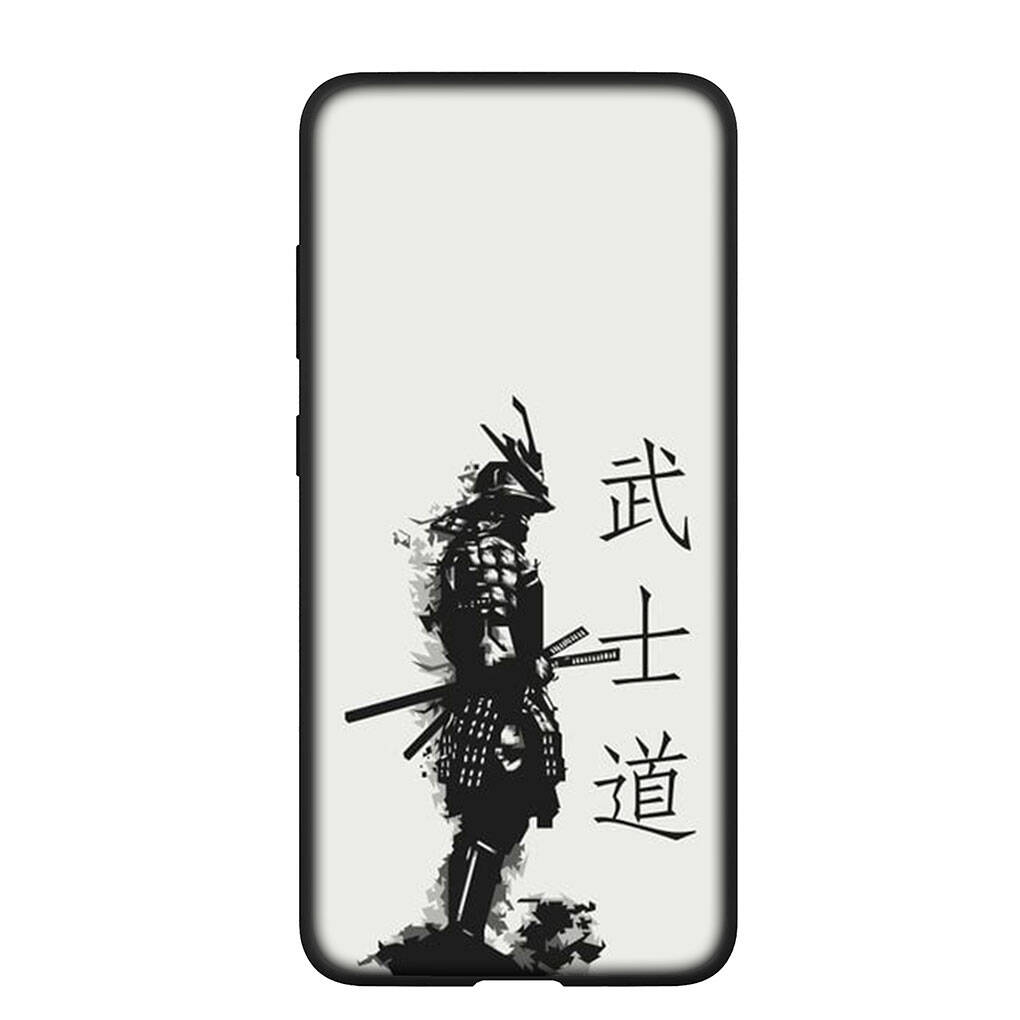 Phone Case for iPhone 17 16 15 Plus X XR 16E Huawei P30 P20 Lite Redmi Note 14 12 11 13 Pro Max OPPO A60 A80 A40 A18 A38 A17 A54 Bushido Samurai Cover