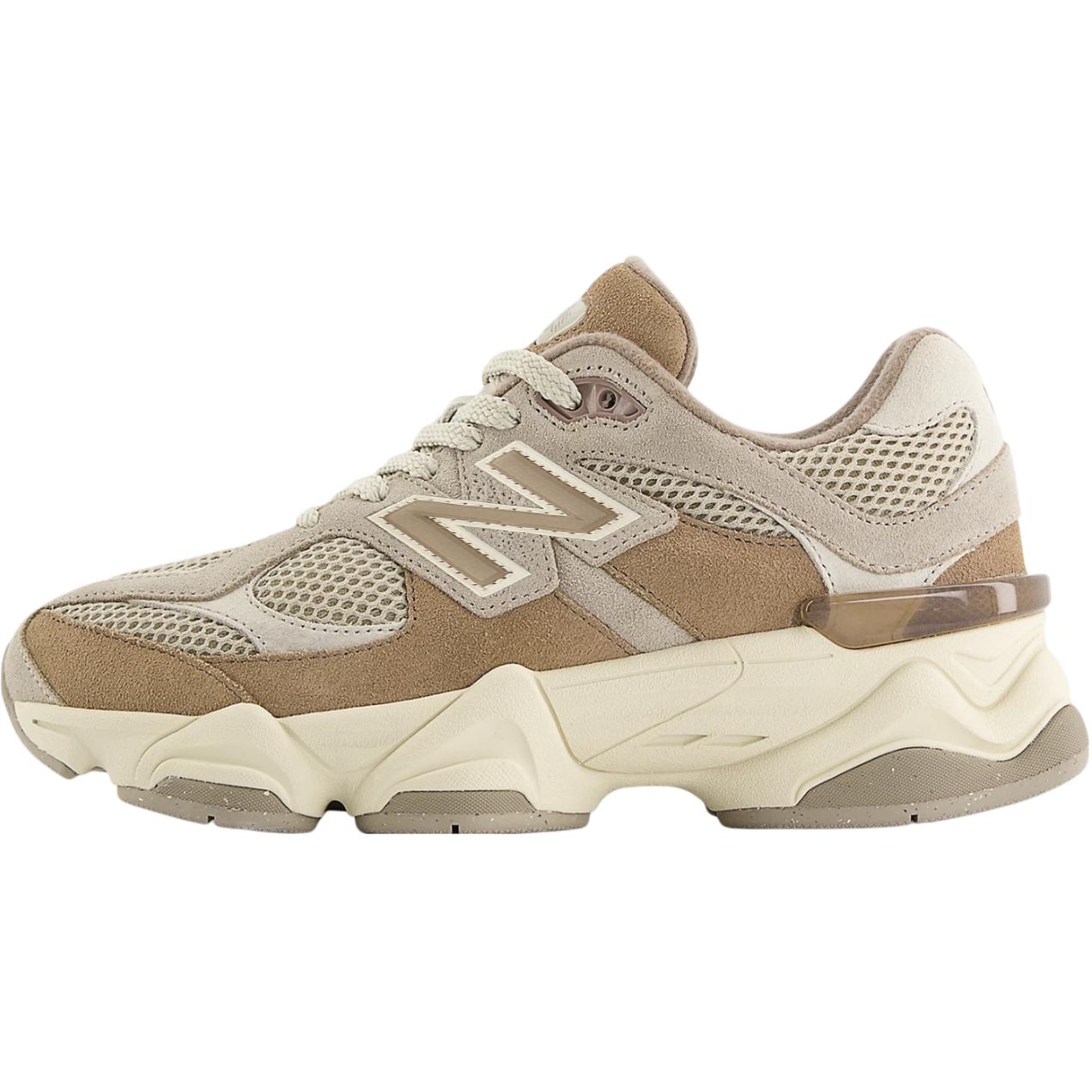 

New Balance NB 9060 Abrasion Resistant Breathable Low top Kids Lifestyle Shoes Beige Brown Teenagers GC9060EX 37.5