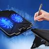 Laptop Coolers Large Size For Notebook Two USB LED Quiet Laptop Cooling Pad 6 Speed Adjustable Laptop Coolers Stand