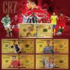 Collezione di banconote commemorative di calcio nostalgico card card regalo periferico per il calcio