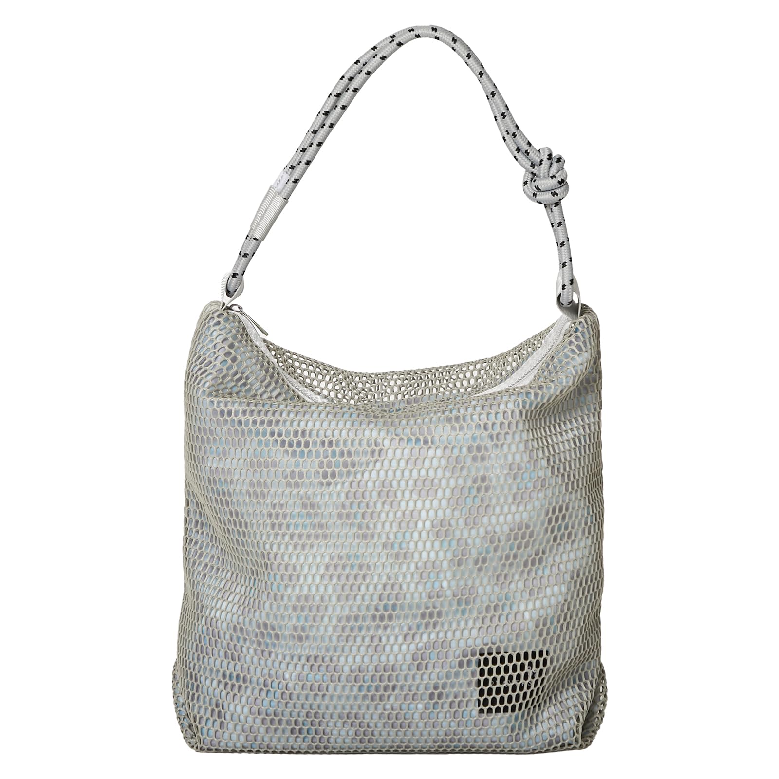 

Players Women s Mesh Print One-Shoulder Bag, 91206513D, Light Blue [D], Approx. 28cm W x 36cm H x 14cm D, Handle Height 15cm