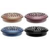 Multifunction Mosquito Coil Tray for Fishing Camping Portable Indoor Outdoor Mosquito Incense Box Metal Round Rack Plate