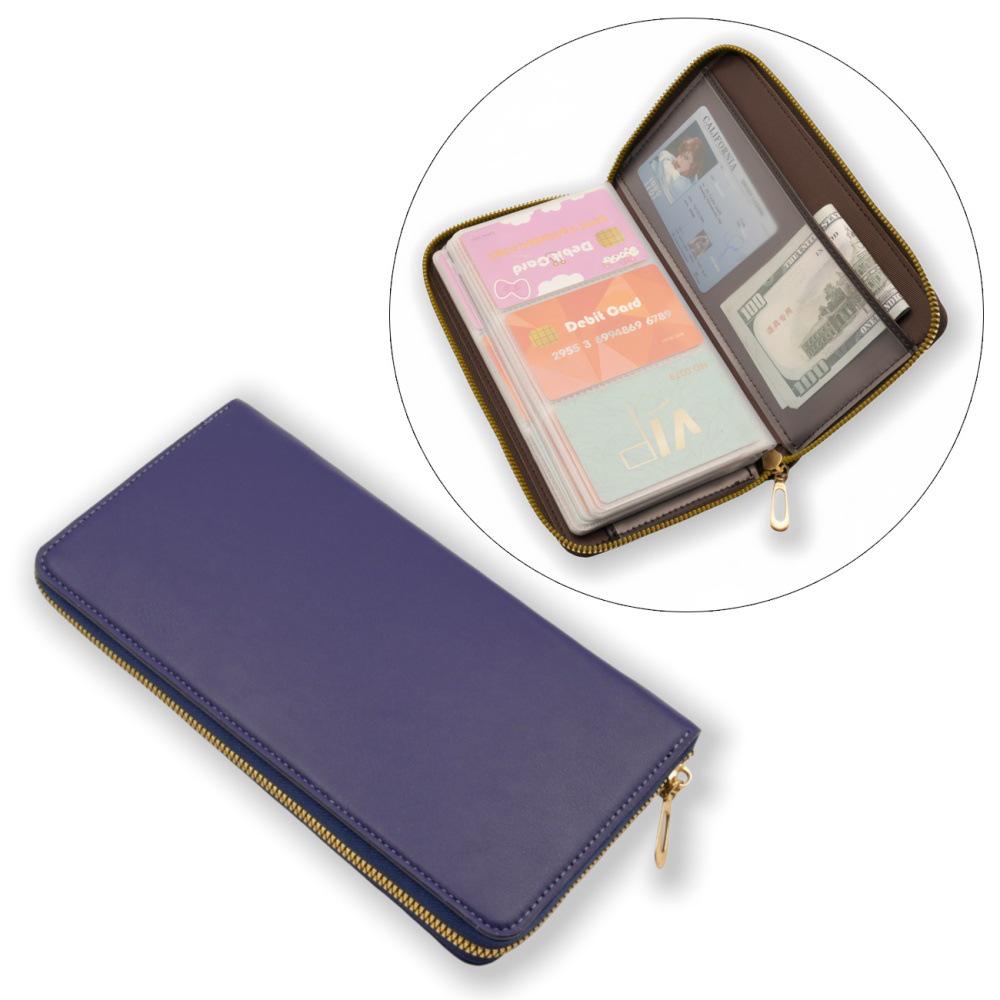 Multifunctional Passbook & Card Organizer with Coin Holder