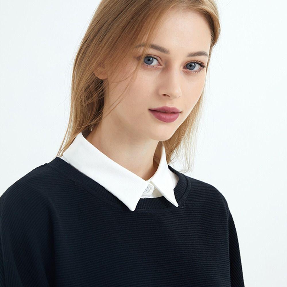 Women Detachable Chiffon Lapel Blouse False Collar Shirt Fake Collar Clothes Accessories