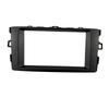 2Din Car Fascia for Toyota Auris 2006-2012 Stereo Fascias Panel Dash Mount Installation Car DVD Frame Kit In-Dash