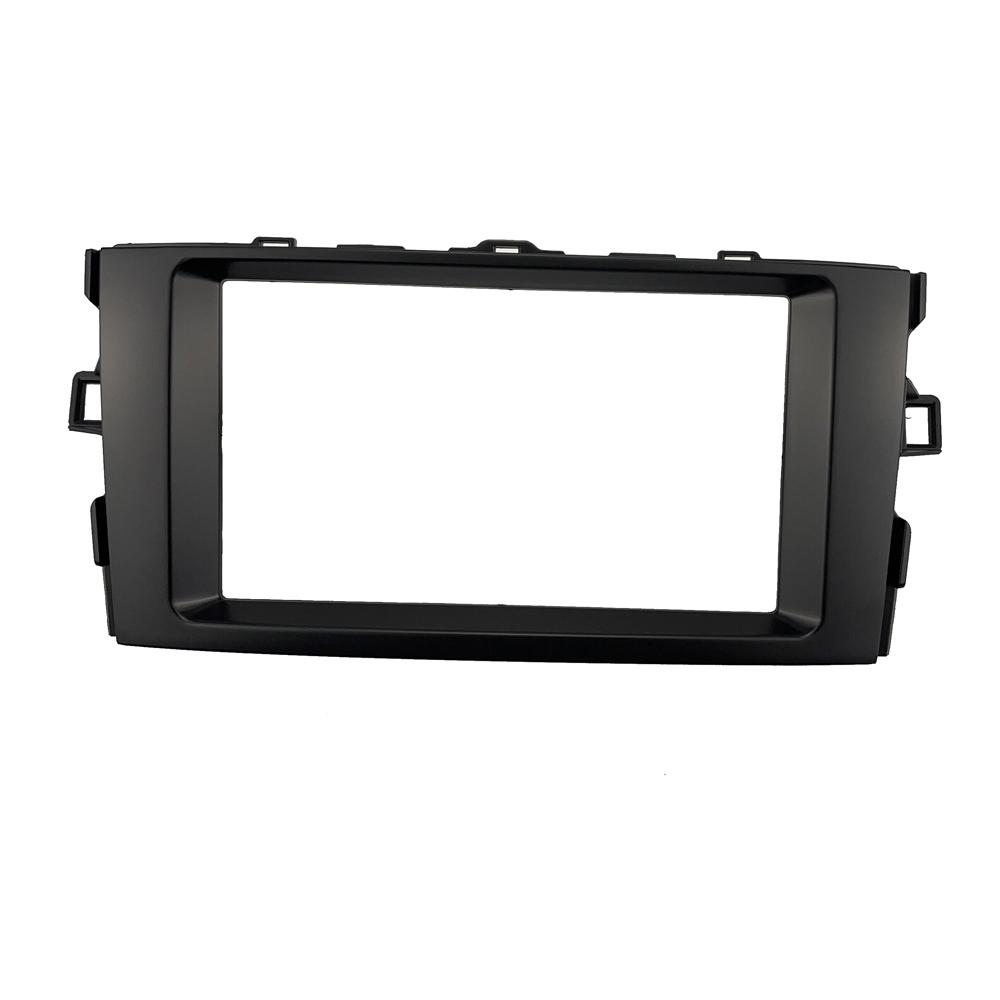 2Din Car Fascia for Toyota Auris 2006-2012 Stereo Fascias Panel Dash Mount Installation Car DVD Frame Kit In-Dash