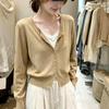 Women's Elegant Lace-Trim Ribbed Base Layer Long Sleeve Top