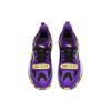 Anta Kids Wind Tunnel Synthetic Leather Mesh Professional Basketball Shoes Men Sneakers Yellow Purple A12441108-5