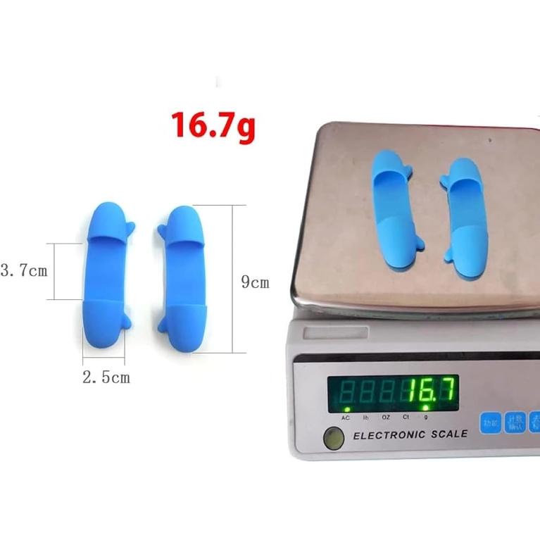 1 Pair Mini Silicone Finger Oven Mitts Heat Cold Dirty Hurt Resistant, Versatile Little Tool Such As Pot Holders, Finger Food Tongs, Coffee Filter