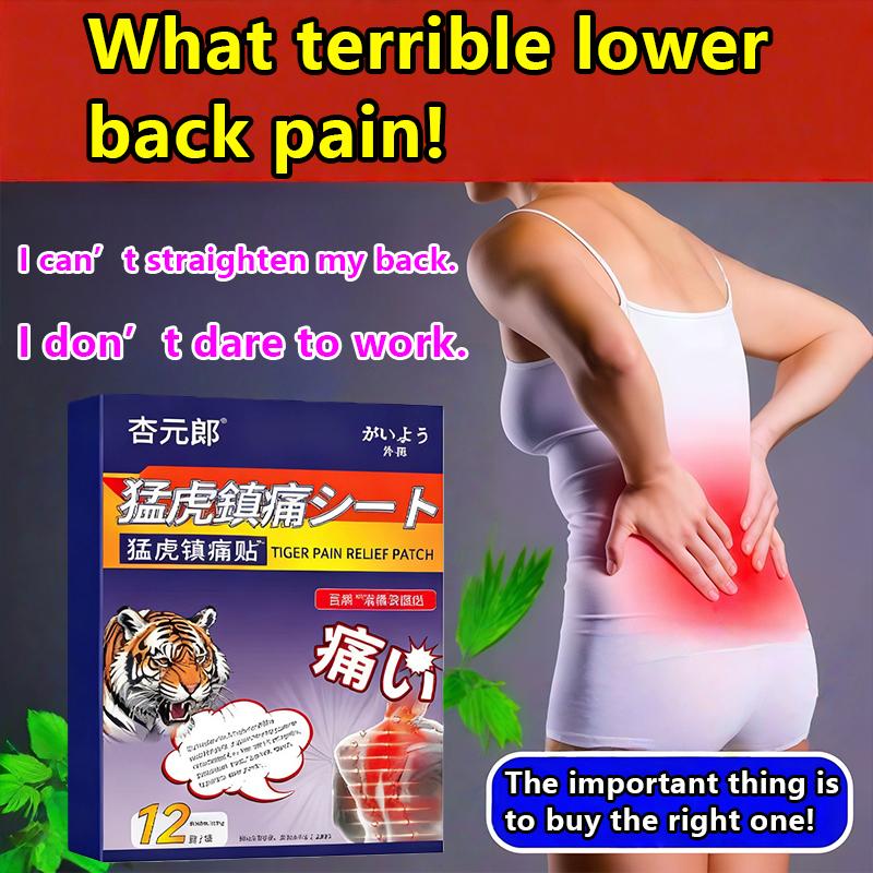 Senior Lumbar Support Patch - Long-Lasting Relief for Disc Herniation | Hypoallergenic