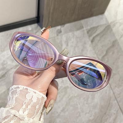 Y2K Sexy Vintage Cat Eye Sunglasses Women Luxury Designer Brand Punk Trend Mirror Pink Shades Unisex Sun Glasses