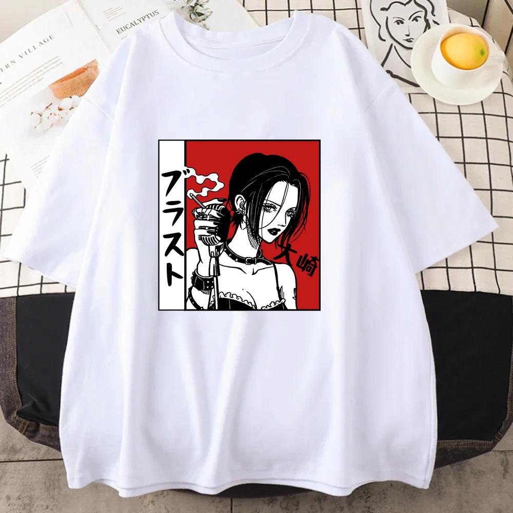 

Osaki Nana Pattern Short-sleeved Tshirt Women s Casual Personality Shirt Street Fashion New Women Clothing Anime Clothes Graphic 3XL