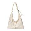 Sommer Neu Stilvoll Reißverschluss Design Cool Schultertaschen für Damen Kreativ Gepunktet Super Meeresurlaub Crossbody Taschen