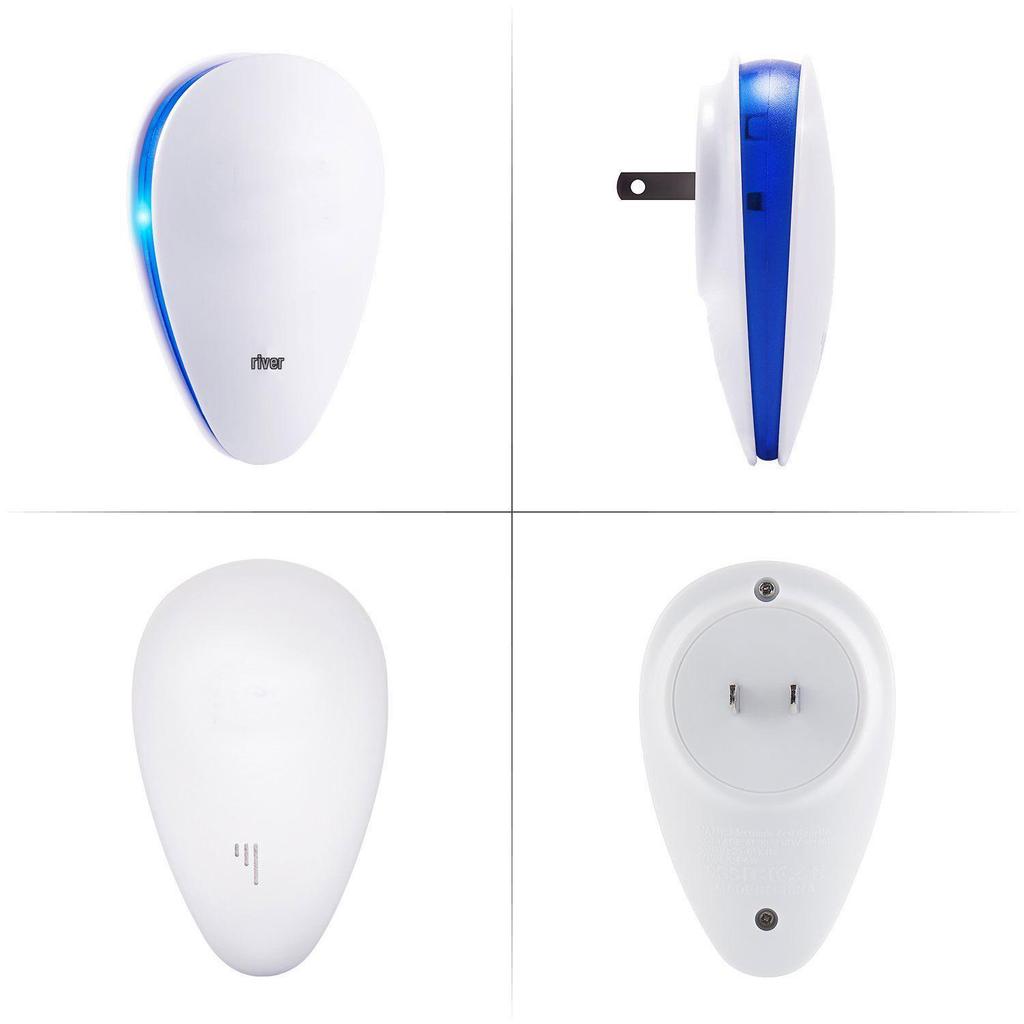 Teardrop Ultrasonic Mouse & Mosquito Repeller A08 with Custom Logo