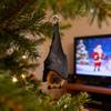 Acrylic Bat Christmas tree Hanging ornaments, 1/3PCS Realistic Upside-Down Bat Decor, Holiday Christmas Tree Hanging Decoration