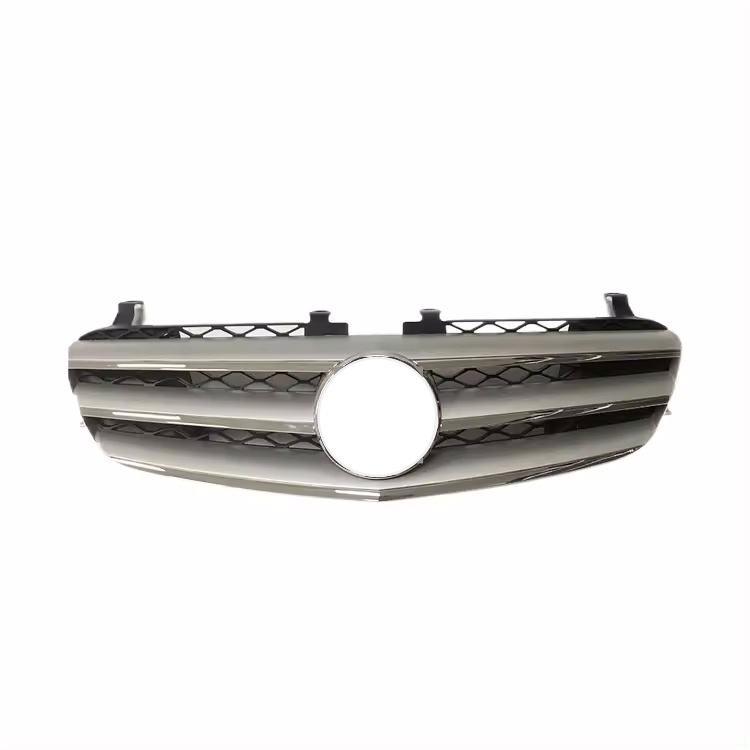 Black and Silver Grille for Mercedes-Benz