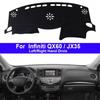 Car Auto DashMat Dashboard Cover Carpet Cape Dash Mat Fit For Infiniti QX60 JX35