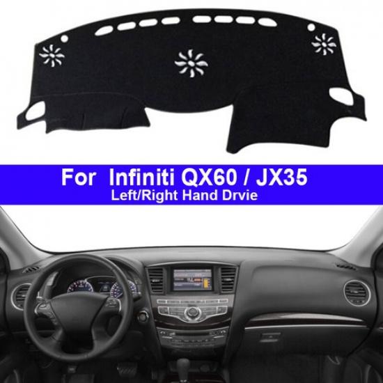 Car Auto DashMat Dashboard Cover Carpet Cape Dash Mat Fit For Infiniti QX60 JX35