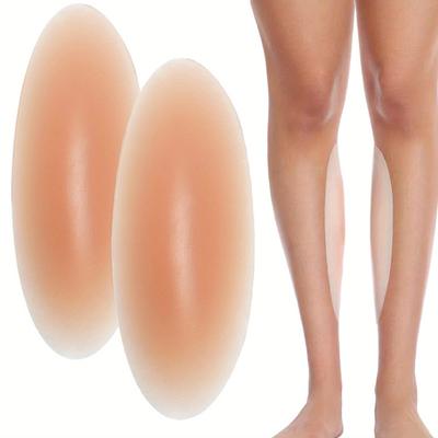 1Pair Adhesive Pad Anti Allergic Soft Silicone Calf Corrector Skin Friendly for Crooked or Thin Skinny Legs