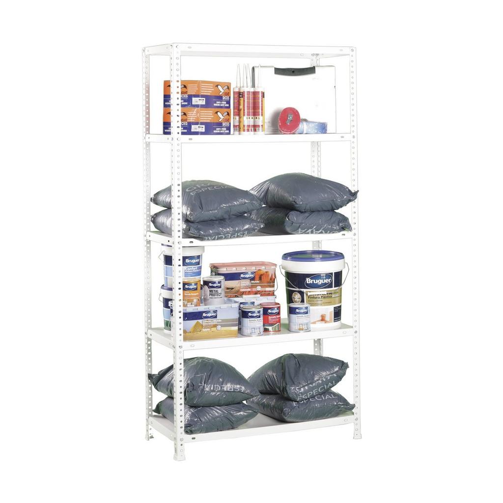Simon Rack Comfort 5/400 Metal Shelf 5 Shelves 500 Kg (180 X 90 X 40cm)
