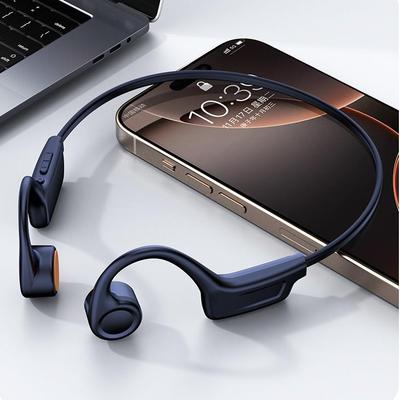 G01 Bone Conduction Wireless Headphones: Sweatproof, Open-Ear Design with Ultra-Long Battery for Running & Calls.