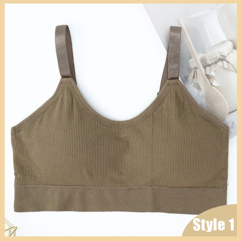 Underwear Women Gather No Steel Ring Tank Tops Bra Tube Top Wrapped Chest Beauty Back Actival Cotton Thin Section Lingerie