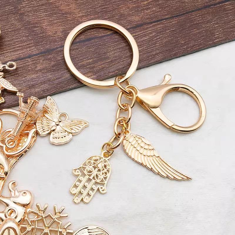 2026 Vintage Mixed Metal Animal Birds Charms Beads Handmade DIY Bracelet Pendant Neacklace Clips Jewelry Making Findings Craft