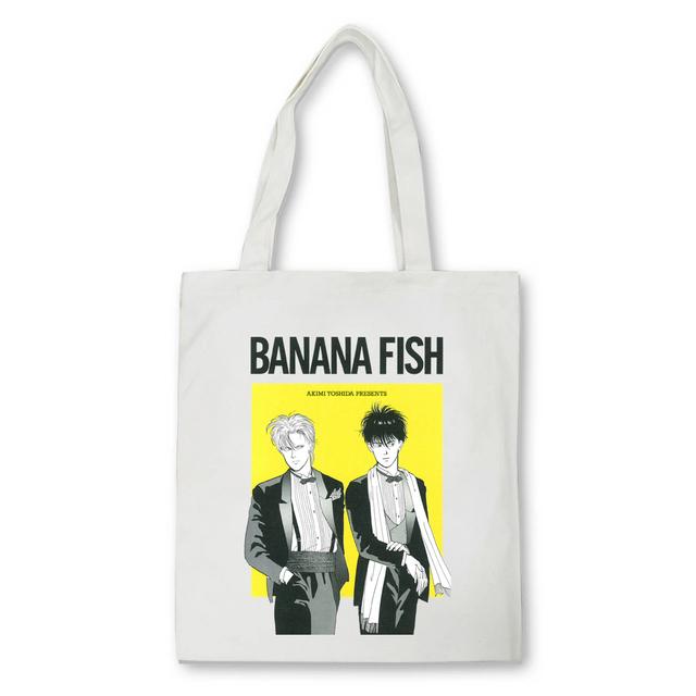 Anime Banana Fish Graphic Dámské Nákupní tašky Kabelky Látkové Plátěné Tašky Dámské y2k Opakovaně použitelné tašky přes rameno