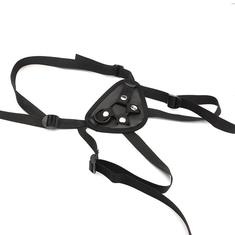 Penis Strapon Purtabil pentru Lesbiană Stimulator Punct G Adult Mărime Standard Chiloți Strap-on Dildos Pantaloni Jucării Sexuale pentru Femei Erotic