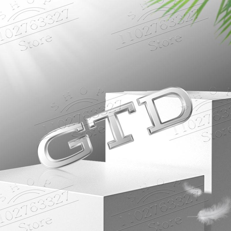 

Металлическая наклейка на автомобиль, значок GTD GTE, задний значок на багажник, наклейка на крыло, кузов автомобиля для Golf 5 6 Passat Tiguan Polo
