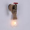 Oeny Retro Hemp Rope Wall Sconce