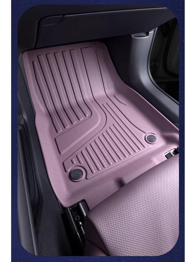 Eco-Friendly TPE Floor and Trunk Mats for Xiaomi SU7 - Original Interior Color Match