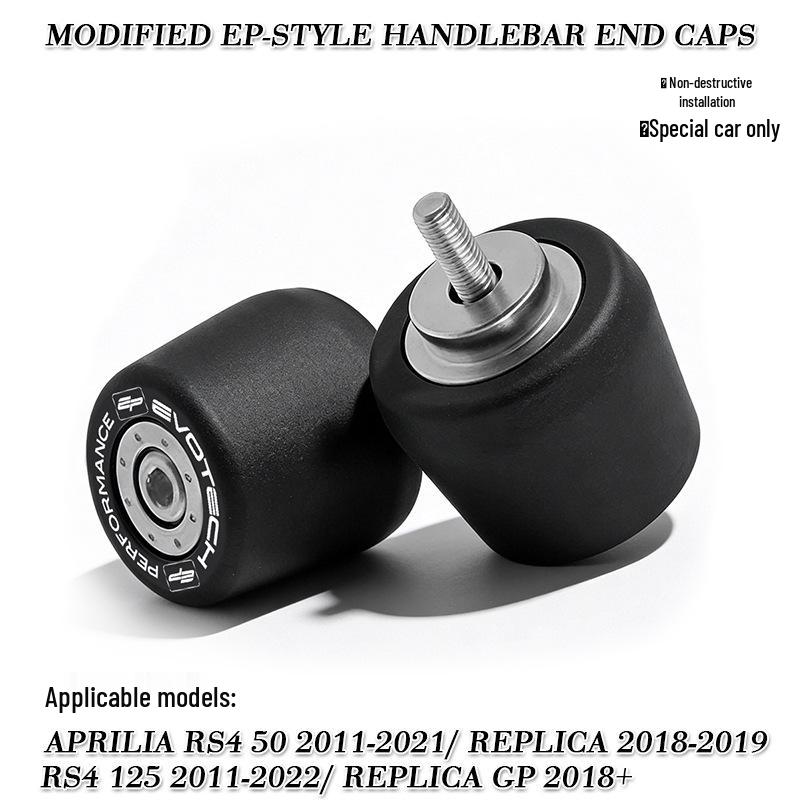 

Compatible Handlebar Bar Ends for Aprilia RS4 2011-2021, Modified EP Model, Aluminum Alloy Balance Weights