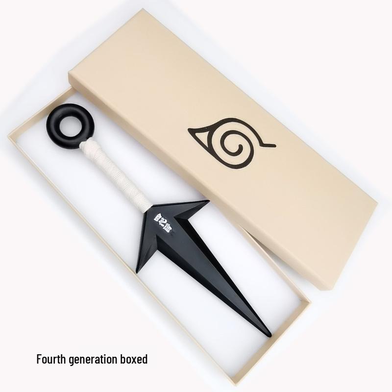 Konoha Kunai & Shuriken Set with Fourth Hokage Ring