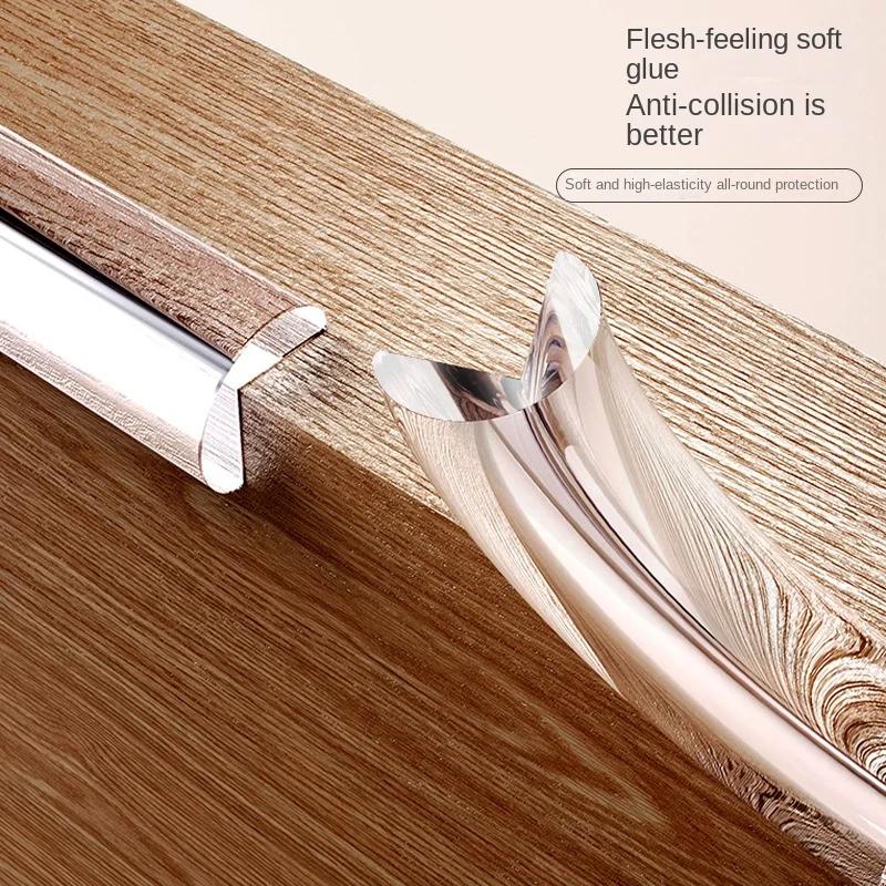 Children's Anti-collision Protection Strip Table Edge Anti-collision Angle Protection Transparent Self-adhesive Anti-collision