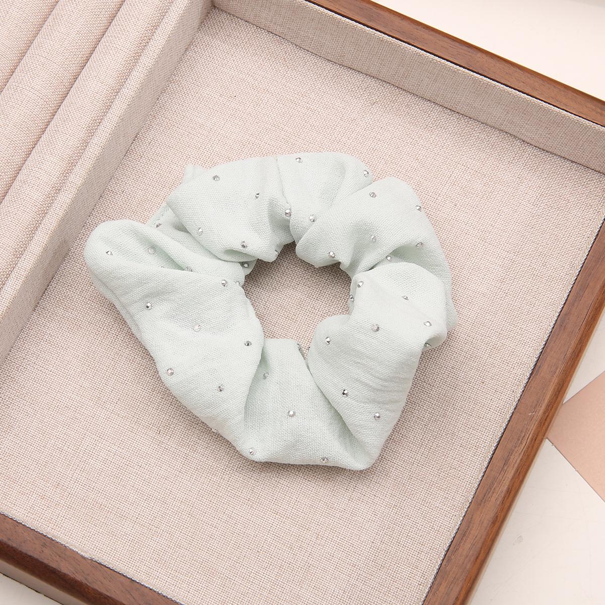 

Французька пов язка з гіпсофілою Кільце для волосся Мотузка для голови Модний головний убір для дівчинки Солодка гумка Аксесуари для волосся синій