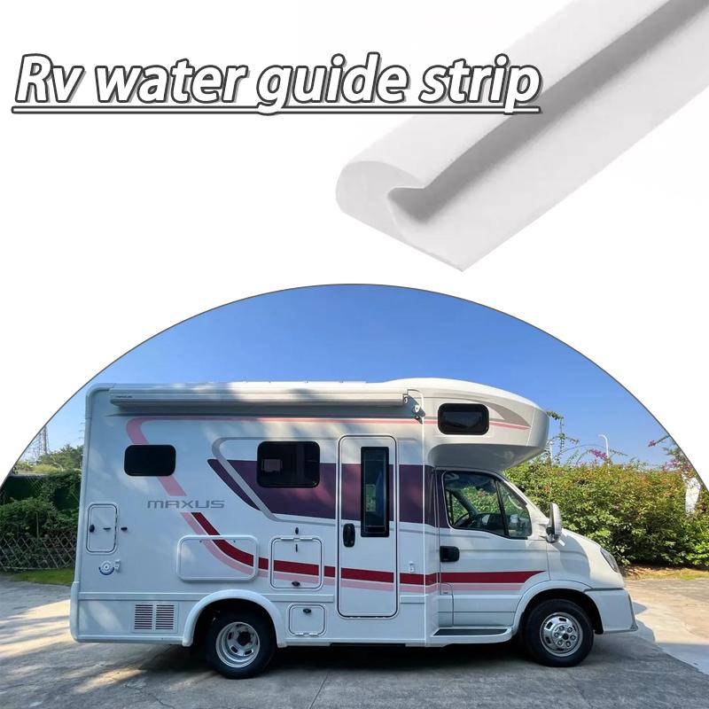 1M Tropfstopp Dichtungsstreifen Wasserleitleiste für Wohnwagen Wohnmobil Camper Van Dachrinne Tropfstopp Wasserleite RV Zubehör