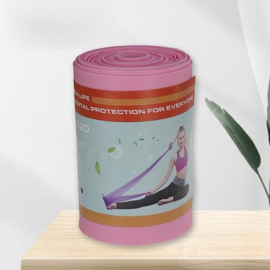 1 rolă 1,8 m centură de tensiune pentru yoga, flexibilă, elasticitate ridicată, decupabilă, modelarea corpului pentru femei, exerciții de yoga, curele de antrenament, utilizare în fitness